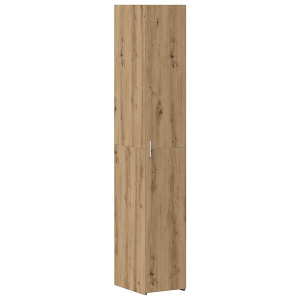 vidaXL Haut Armoire 2 pcs Ch&ecirc;ne artisanal 30 x 42,5 x 185 cm