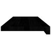 vidaXL Marches d'escalier 4 pcs marron fonc&eacute; 70x25x2 cm ch&ecirc;ne massif