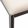 vidaXL Chaise de salle &agrave; manger 2 pcs Marron clair et clair