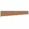 vidaXL Paravent 6 panneaux Tissu 800 x 120 cm Taupe