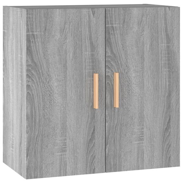 vidaXL Armoire murale Sonoma gris 60x30x60 cm Bois d'ing&eacute;nierie