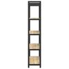 vidaXL &Eacute;tag&egrave;re Ch&ecirc;ne Sonoma 80 x 30 x 155 cm Bois d'ing&eacute;nierie