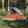 vidaXL Tente de camping à dôme 2 personnes orange imperméable