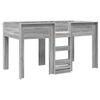 vidaXL Lit Superpos&eacute; pour Enfants Gris Sonoma 100 x 200 cm