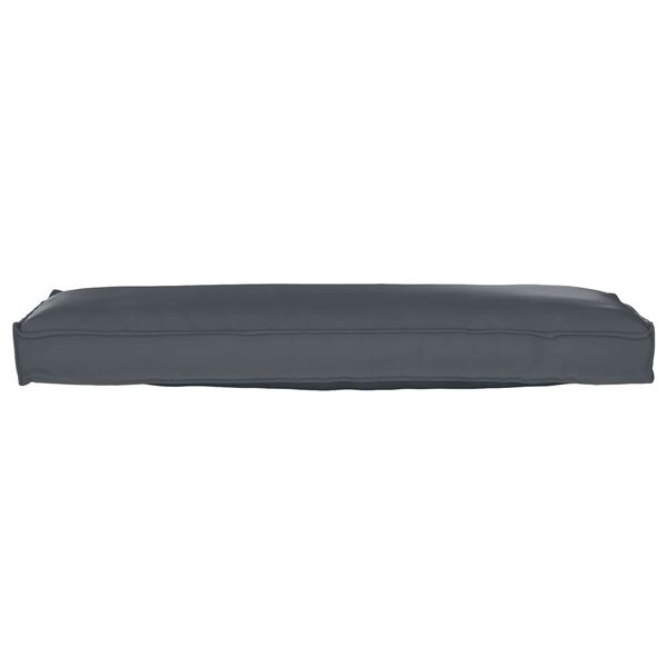 vidaXL Coussin Anthracite 120 x 40 x 8 cm Tissu Oxford