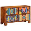 vidaXL Cabinet &agrave; chaussures 90 x 35 x 55 cm Bois d'Acacia Massif