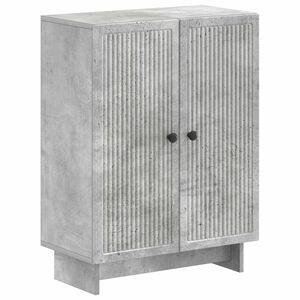 vidaXL Meuble de Rangement de Salle de Bain EDE Gris b&eacute;ton