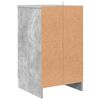vidaXL Cabinet de chevet Gris b&eacute;ton 38 x 38 x 66 cm Bois d'ing&eacute;nierie