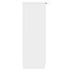 vidaXL Armoire &agrave; chaussures Blanc 59x35x100,5 cm Bois d'ing&eacute;nierie