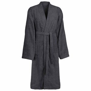 vidaXL Peignoir KINN Anthracite XXXL Coton