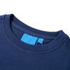 Sweatshirt pour enfants bleu marine 128