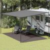 vidaXL Tapis de tente 300 x 500 cm Anthracite