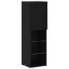 vidaXL Ensemble meuble TV 6 pcs Ch&ecirc;ne noir Bois d'ing&eacute;nierie
