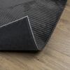 vidaXL Tapis IZA poils courts style scandinave anthracite 240x340 cm