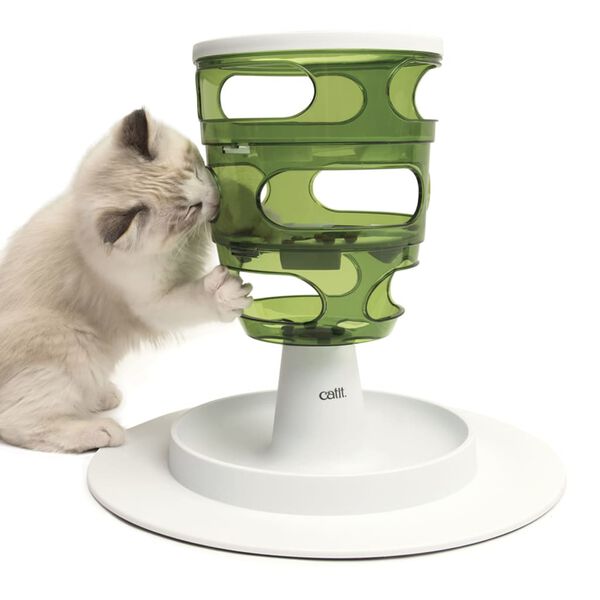 Catit Arbre à nourriture pour chats Senses 2.0