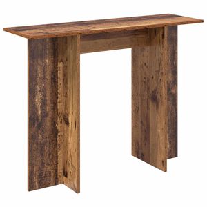 vidaXL Table console Bois ancien 100 x 30 x 75 cm Bois d'ing&eacute;nierie