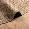 vidaXL Tapis 160 cm aspect jute int&eacute;rieur et ext&eacute;rieur