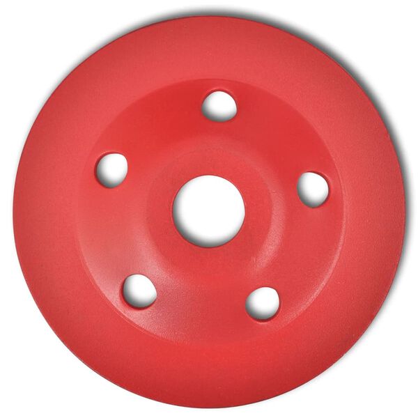 vidaXL Disque de broyage diamant&eacute; &agrave; double ligne 180 mm