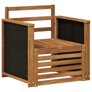 vidaXL Sofa de milieu ext&eacute;rieur Naturel