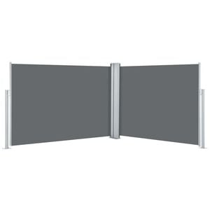 vidaXL Auvent lat&eacute;ral r&eacute;tractable Anthracite 100 x 1000 cm