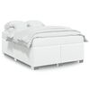 vidaXL Cadre de lit sans matelas blanc 140x200 cm similicuir