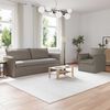 vidaXL Canap&eacute; 2 pcs Taupe