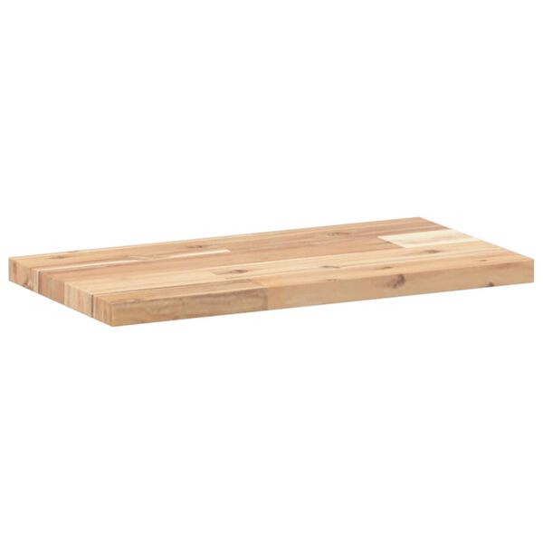 vidaXL &Eacute;tag&egrave;re "flottante" 40x20x2 cm bois d'acacia massif non trait&eacute;