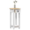 vidaXL Support de Plante Blanc 30 x 30 x 73 cm Pin massif