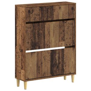 vidaXL Cabinet &agrave; chaussures ARNHEM 78 x 24 x 103 cm Bois d'ing&eacute;nierie