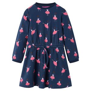 Robe pour enfants bleu marine 140