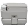 vidaXL Toilette portable de camping avec tente 10+10 L