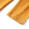 T-shirt enfants &agrave; manches longues ocre fonc&eacute; 116