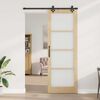 vidaXL Porte coulissante Naturel 83 x 232 cm
