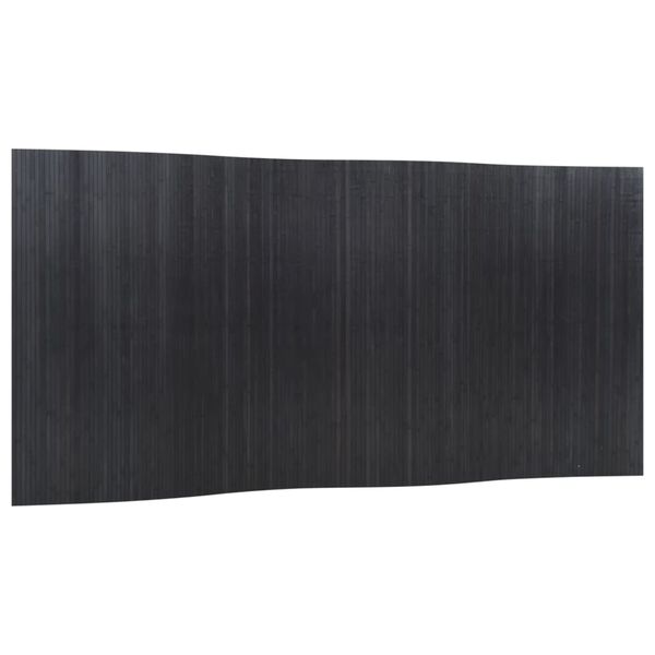 vidaXL Cloison de s&eacute;paration gris largeur 400 cm hauteur 165 cm bambou