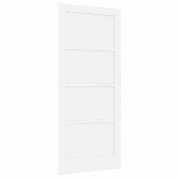 vidaXL Porte int&eacute;rieure ORKDAL Blanc 86 x 198,5 cm Contreplaqu&eacute;
