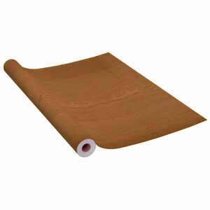 vidaXL Film autoadh&eacute;sif pour meubles Ch&ecirc;ne 500x90 cm PVC