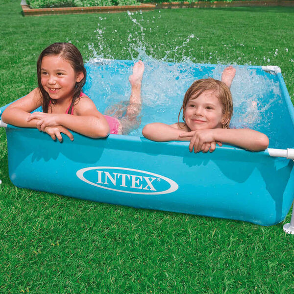 Intex Piscine hors sol Mini Frame 122 x 122 x 30 cm 57173NP