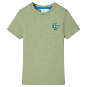 T-shirt pour enfants kaki clair 116