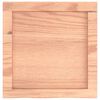 vidaXL &Eacute;tag&egrave;re murale marron clair bois ch&ecirc;ne massif trait&eacute;
