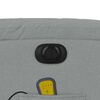 vidaXL Fauteuil inclinable de massage &eacute;lectrique Gris clair Tissu
