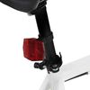 vidaXL V&eacute;lo &agrave; pignon fixe blanc et orange 700c 59 cm