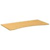 vidaXL Dessus de bureau 110x55x1,5 cm bambou