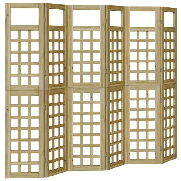vidaXL &Eacute;cran de confidentialit&eacute; Marron miel 240 x 180 cm