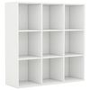 vidaXL Bibliothèque blanc 98x29x97,5 cm bois d'ingénierie