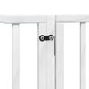 vidaXL Barri&egrave;re pour chien porte pliable 12 panneaux bois de peuplier
