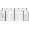 vidaXL Serre Anthracite Aluminium 7,77 m&sup3;