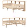 vidaXL Lit biblioth&egrave;que sans matelas 90x200 cm bois de pin massif