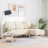 vidaXL Ensemble de Canap&eacute;s avec coussin Lin Polyester