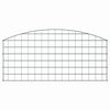 vidaXL Ensemble de cl&ocirc;ture de jardin 5 pcs Vert 100 x 50 cm Acier