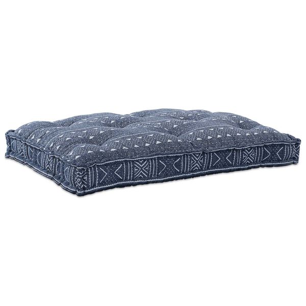 vidaXL Canap&eacute; modulaire Impression Indigo 120 x 80 x 12 cm tissu
